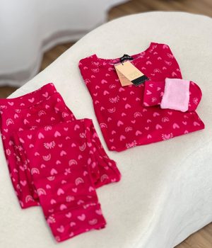pijama rosa