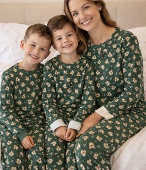 pijama urso verde